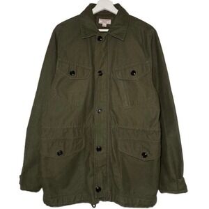 Wallace & Barnes Chore Jacket Mens Small European Combat Military Canvas Coat